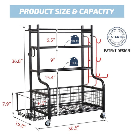 Robbinston Freestanding Dumbbell Storage Rack