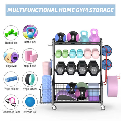Robbinston Freestanding Dumbbell Storage Rack
